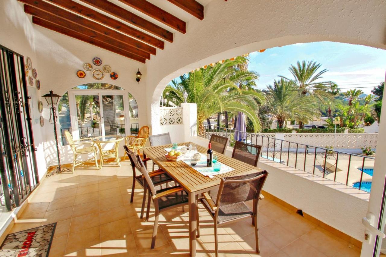 Paula-3 - Holiday Home With Private Swimming Pool In Moraira Zewnętrze zdjęcie