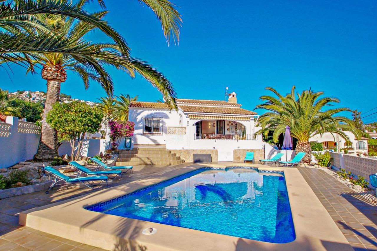 Paula-3 - Holiday Home With Private Swimming Pool In Moraira Zewnętrze zdjęcie
